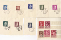 Estonia (German occupation), Germany - Group of stamps
Sold as seen, no return. ﻿