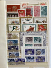 Collection of stamps: Russia USSR
Sold as seen, no return. Album with ten two-sided sheets with stamps. Please check photos on our website for details...