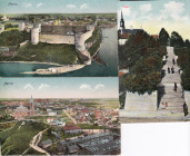 Group of postcards: Estonia - Narva (3)
Various condition. 