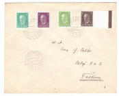 ESTONIA envelope 1938 - Special cancel Euroopa maadluse, Päts stamps
Sold as seen, no return.