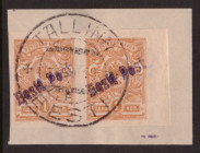 ESTONIA, Russia - Reval stamp 1 Kop with Eesti Post overprint 7.5.1919
Sold as seen, no return. MiNo.1. Signed EO VAHER
RARE!