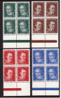 ESTONIA stamps 1938 SOCIETY OF ESTONIAN SCOURS 5-25 senti MiNo.138-141 - 4 blocks
Sold as seen, no return. MiNo. 138-141.