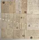 Estonia, Russia letters, approvals, documents since 1852 (21)
Sold as seen, no return. Kastna wald, Sellie wald﻿, Testama Wald etc