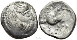 EASTERN EUROPE. Imitations of Philip II of Macedon (2nd-1st centuries BC). Tetradrachm. Kapostaler type