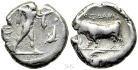 LUCANIA. Poseidonia. Nomos (Circa 410-350 BC)