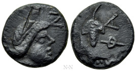 CIMMERIAN BOSPOROS. Phanagoria. Ae (Circa 140-108 BC)