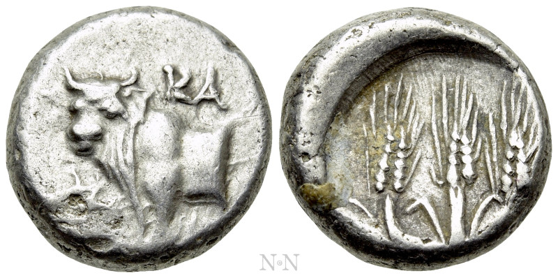BITHYNIA. Kalchedon. Hemidrachm (Circa 367/6-340 BC). 

Obv: KA. 
Forepart of...