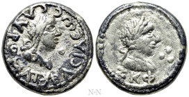 KINGS OF BOSPORUS. Sauromates III, with Severus Alexander (229/30-231/2). Base EL Stater. Dated Bosporan Era 527 (AD 230/1).