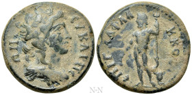 PHRYGIA. Eucarpea. Pseudo-autonomous issue. Time of Antoninus Pius (138-161). G. Kl. Flakkos, magistrate