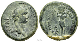 CARIA. Antioch ad Maeandrum. Domitian (81-96). Ae. Ti. Kl. Aglaos Frougi, epimeletheis