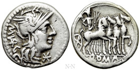 M. VARGUNTEIUS. Denarius (130 BC). Rome