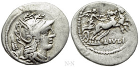 L. JULIUS. Denarius (101 BC). Rome