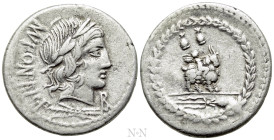 MN. FONTEIUS C.F. Denarius (85 BC). Rome