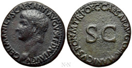 GERMANICUS (Died 19). As. Rome. Struck under Caligula