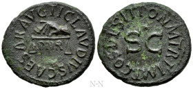CLAUDIUS (41-54). Quadrans. Rome