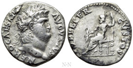 NERO (54-68). Denarius. Rome