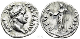 GALBA (68-69). Denarius. Rome