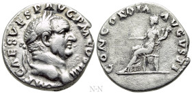VESPASIAN (69-79). Denarius. Rome