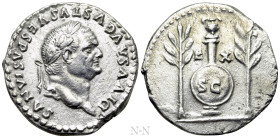 DIVUS VESPASIAN (Died 79). Denarius. Rome