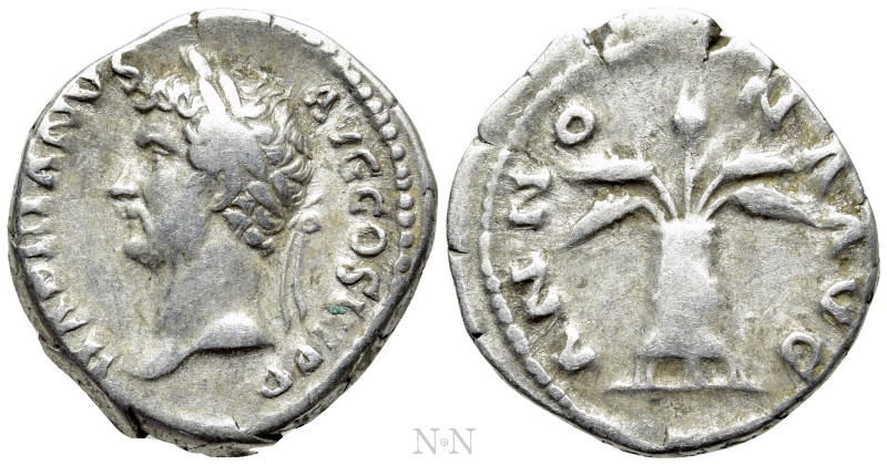 HADRIAN (117-138). Denarius. Rome. 

Obv: HADRIANVS AVG COS III P P. 
Laureat...