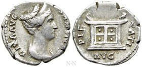 DIVA SABINA (Died 136/7). Denarius. Rome