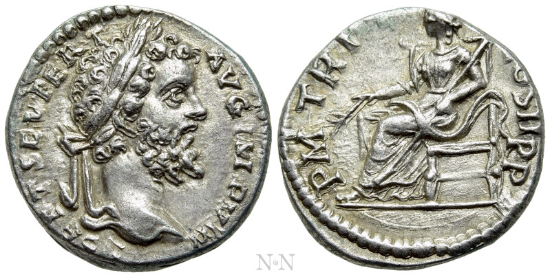 SEPTIMIUS SEVERUS (193-211). Denarius. Laodicea ad Mare. 

Obv: L SEPT SEV PER...