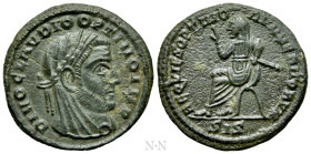 DIVUS CLAUDIUS II GOTHICUS (Died 270). Fractional Follis. Siscia. Struck under Constantine I the Great