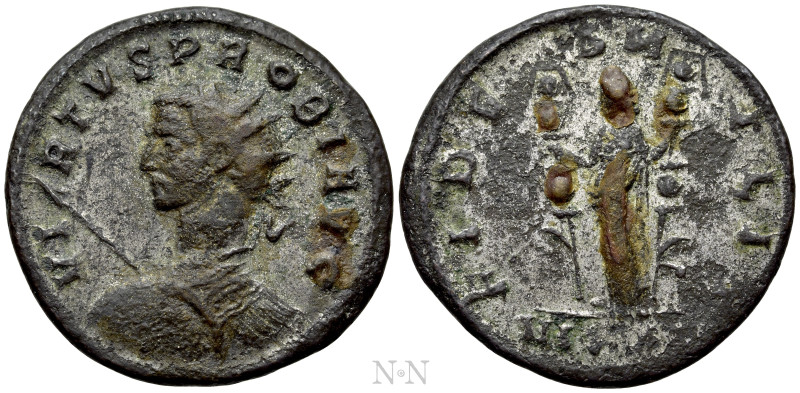 PROBUS (276-282). Antoninianus. Ticinum. 

Obv: VIRTVS PROBI AVG. 
Radiate an...