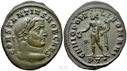 CONSTANTIUS I (Caesar, 293-305). Follis. Ticinum