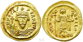 PHOCAS (602-610). GOLD Solidus. Constantinople