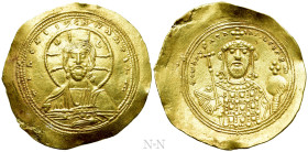CONSTANTINE IX MONOMACHUS (1042-1055). GOLD Histamenon Nomisma. Constantinople