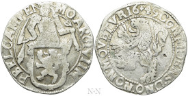 NETHERLANDS. Kampen. Lion Dollar or Leeuwendaalder (1649)