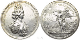 GERMANY. Georg I Ludwig (1698-1714). Silver Medal (1699). Marriage of Amalia Wilhelmina with Joseph I of Austria