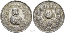 HOLY ROMAN EMPIRE. Leopold I (1657-1705). Silver Medal (1688). By M. Brunner