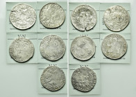 5 Large Silver Coins of Germany and the Netherlands