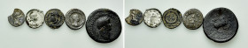 5 Coins of Scarcer Emperors and Empresses: Nero, , Macrianus, Aquilia Severa etc
