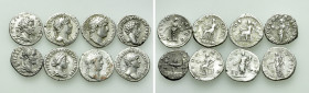 8 Denarii of Hadrian etc