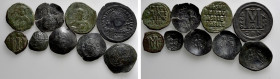 9 Byzantine Coins