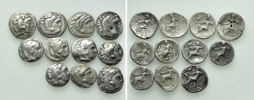 11 Drachms of the Macedonian Kings; Alexander the Great etc