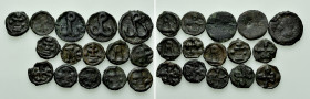 15 Byzantine Coins of Cherson