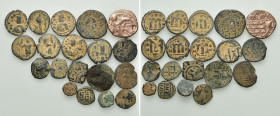 19 Islamic Coins; Early Caliphate, Arabo-Byzantine etc