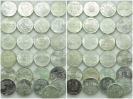 25 x 100 Schilling Silver Coins of Austria (15.36 gr. fine per piece)