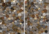 Circa 2 kg of Modern Coins