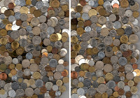 Circa 2 kg of Modern Coins