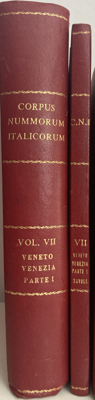 AA.VV. Corpus Nummorum Italicorum. Roma 1915. Vol. VII – Cloth with gilt title o...