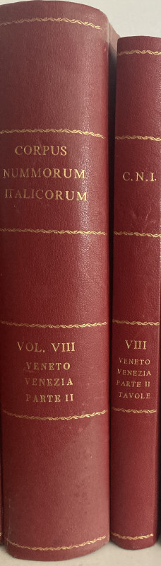 AA.VV. Corpus Nummorum Italicorum. Roma 1917. Vol. VIII – Cloth with gilt title ...