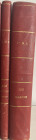 AA.VV. Corpus Nummorum Italicorum. Roma 1932 Vol. XIII - Cloth with gilt title on spine and cover. Marche, pp. 596, Tav. I-XXXI. In 2 volumes. Good co...