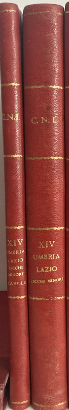 AA.VV. Corpus Nummorum Italicorum. Roma 1933 Vol. XIV - Cloth with gilt title on...