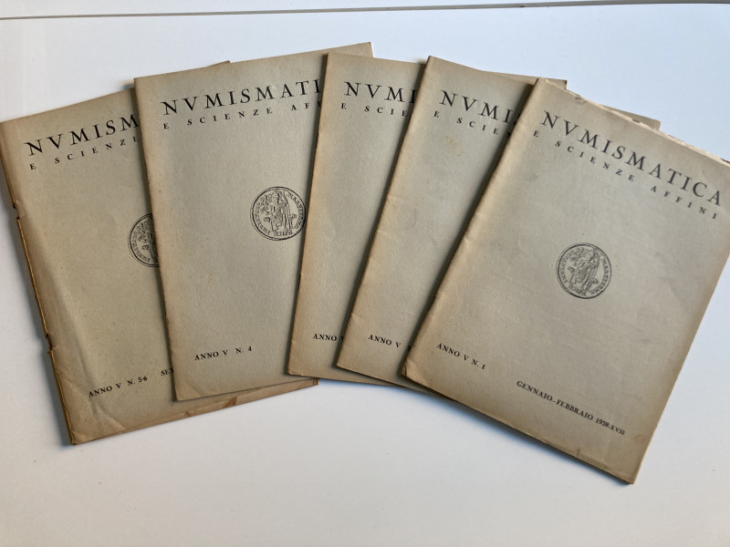 AA.VV. Numismatica Rivista bimestrale di Numismatica, Medaglistica, Glittica, Sf...