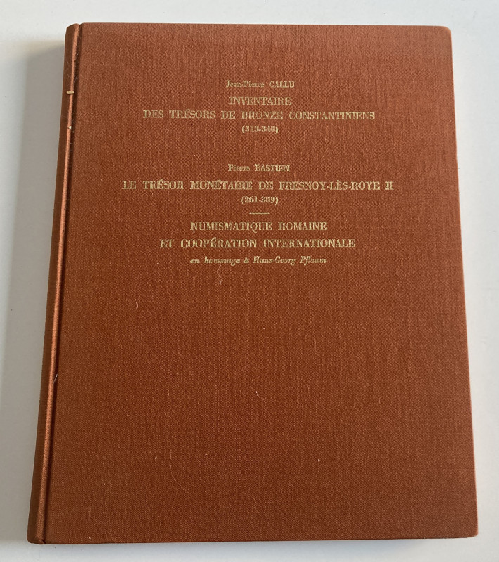 Bastien P. Callu J.P. Inventaire des Tresors de Bronze Constantiniens (313-348)....